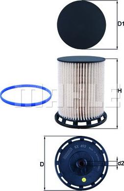 Magneti Marelli 154072455975 - Топливный фильтр abcparts.ee