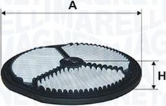 Magneti Marelli 153071762546 - Воздушный фильтр двигателя abcparts.ee