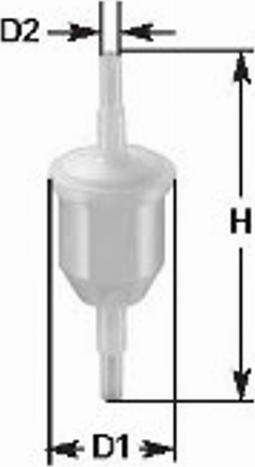 Magneti Marelli 152071760841 - Топливный фильтр abcparts.ee