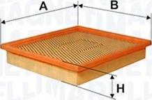 Magneti Marelli 153071760118 - Воздушный фильтр двигателя abcparts.ee