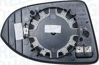 Magneti Marelli 182209012900 - Зеркальное стекло, наружное зеркало abcparts.ee