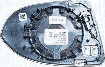 Magneti Marelli 182201554900 - Зеркальное стекло, наружное зеркало abcparts.ee