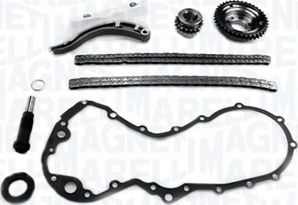 Magneti Marelli 341500001110 - Комплект цепи привода распредвала abcparts.ee