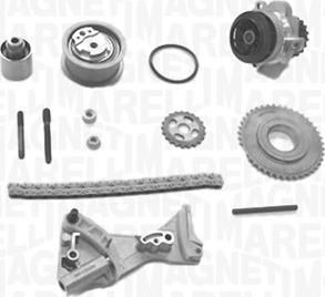 Magneti Marelli 341500001870 - Комплект цепи привода распредвала abcparts.ee