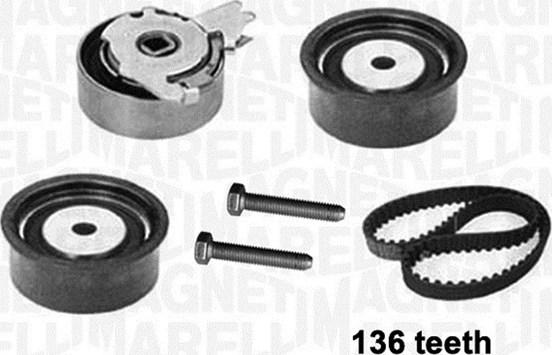 Magneti Marelli 341301170000 - Комплект зубчатого ремня ГРМ abcparts.ee