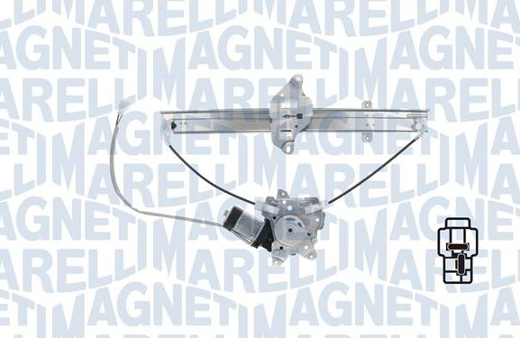 Magneti Marelli 350103170435 - Стеклоподъемник abcparts.ee
