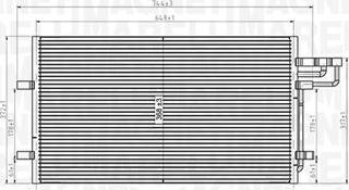 Magneti Marelli 350203915000 - Конденсатор кондиционера abcparts.ee