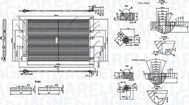Magneti Marelli 350203106600 - Конденсатор кондиционера abcparts.ee