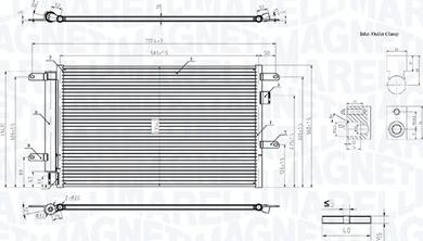 Magneti Marelli 350203107500 - Конденсатор кондиционера abcparts.ee