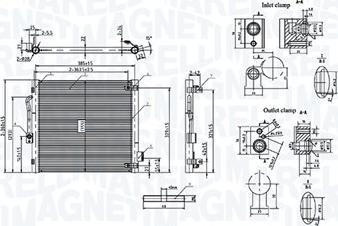 Magneti Marelli 350203107700 - Конденсатор кондиционера abcparts.ee