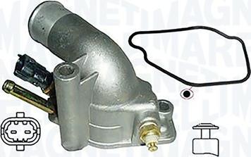 Magneti Marelli 352317000910 - Термостат охлаждающей жидкости / корпус abcparts.ee