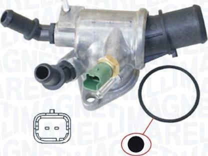 Magneti Marelli 352317100440 - Термостат охлаждающей жидкости / корпус abcparts.ee