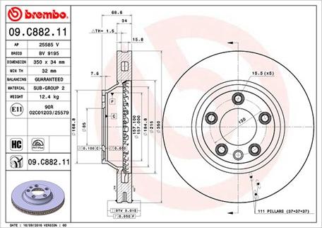 Magneti Marelli 360406128101 - Тормозной диск abcparts.ee