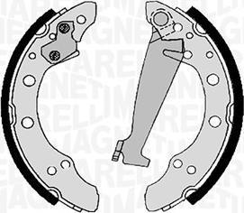 Magneti Marelli 360219196625 - Тормозные башмаки, барабанные abcparts.ee