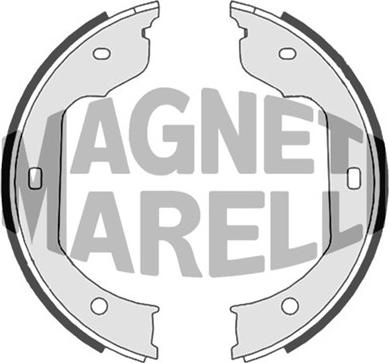 Magneti Marelli 360219198325 - Тормозные башмаки, барабанные abcparts.ee