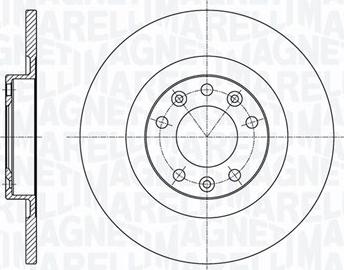 Magneti Marelli 361302040712 - Тормозной диск abcparts.ee
