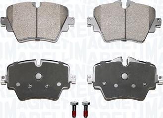 Magneti Marelli 363916060916 - Тормозные колодки, дисковые, комплект abcparts.ee