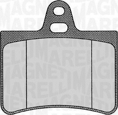 Magneti Marelli 363916060180 - Тормозные колодки, дисковые, комплект abcparts.ee