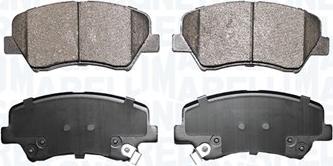 Magneti Marelli 363916060850 - Тормозные колодки, дисковые, комплект abcparts.ee