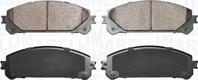 Magneti Marelli 363916060835 - Тормозные колодки, дисковые, комплект abcparts.ee