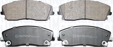 Magneti Marelli 363916061485 - Тормозные колодки, дисковые, комплект abcparts.ee