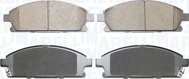 Magneti Marelli 363916061147 - Тормозные колодки, дисковые, комплект abcparts.ee