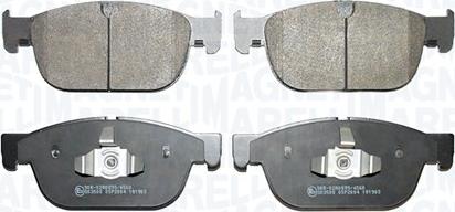 Magneti Marelli 363916061319 - Тормозные колодки, дисковые, комплект abcparts.ee