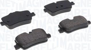 Magneti Marelli 363916061246 - Тормозные колодки, дисковые, комплект abcparts.ee
