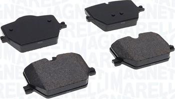 Magneti Marelli 363916061242 - Тормозные колодки, дисковые, комплект abcparts.ee