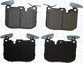 Magneti Marelli 363916061252 - Тормозные колодки, дисковые, комплект abcparts.ee