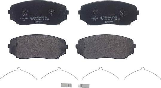 Magneti Marelli 363700454059 - Тормозные колодки, дисковые, комплект abcparts.ee