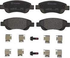 4U 22780PU - Тормозные колодки, дисковые, комплект abcparts.ee