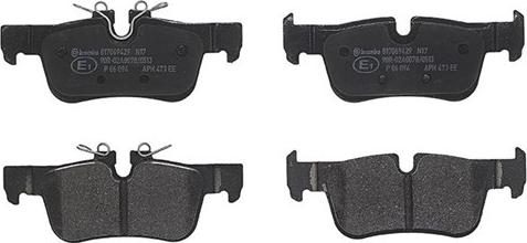 Magneti Marelli 363700406094 - Тормозные колодки, дисковые, комплект abcparts.ee