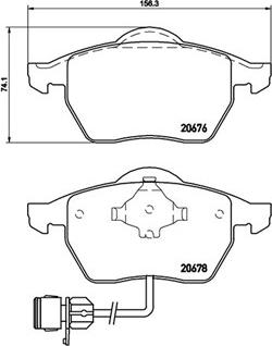 G.U.D. GBP039002 - Тормозные колодки, дисковые, комплект abcparts.ee