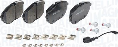 Magneti Marelli 363700485188 - Тормозные колодки, дисковые, комплект abcparts.ee