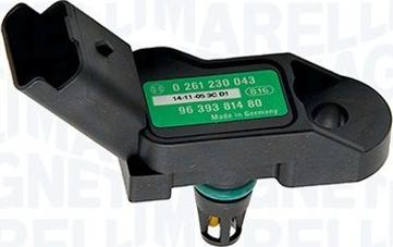 Magneti Marelli 215810009700 - Датчик, давление во впускной трубе abcparts.ee