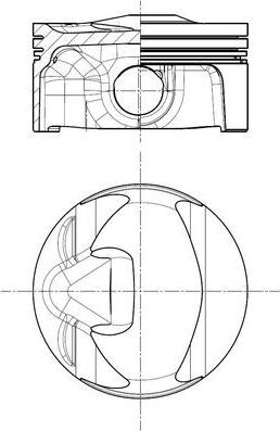 MAHLE 503 PI 00113 000 - Поршень abcparts.ee