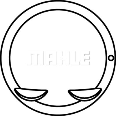 MAHLE 681 09 01 - Поршень abcparts.ee