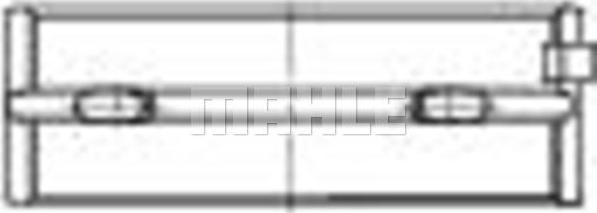 MAHLE 001 HL 21929 025 - Подшипник коленвала abcparts.ee