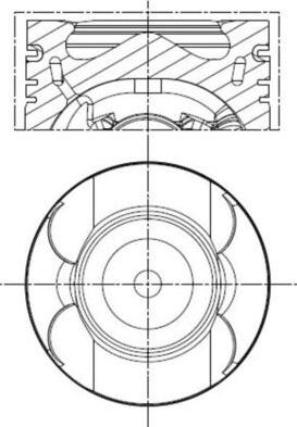 MAHLE 001 PI 00133 000 - Поршень abcparts.ee