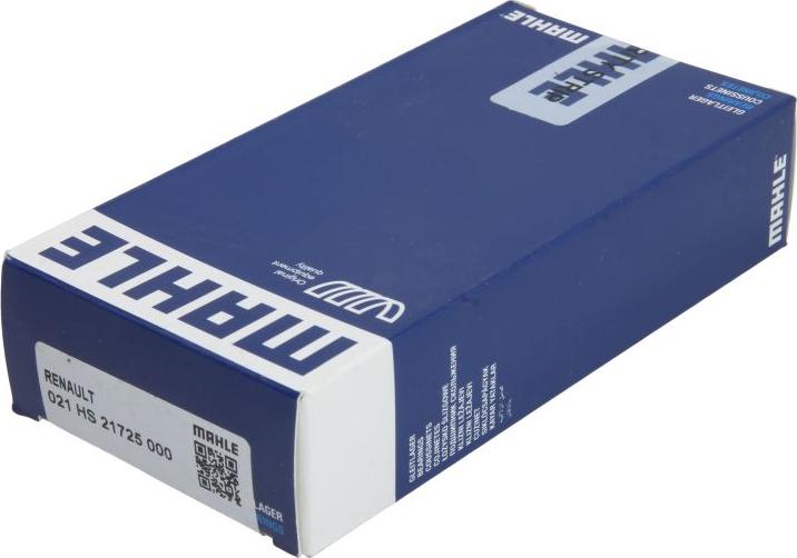 MAHLE 021 HS 21725 000 - Комплект подшипников коленчатого вала abcparts.ee