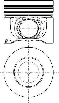 MAHLE 028 PI 00178 000 - Поршень abcparts.ee