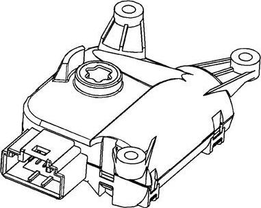 MAHLE AA 108 000P - Регулировочный элемент, смесительный клапан abcparts.ee