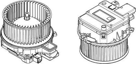 MAHLE AB 338 000P - Вентилятор салона abcparts.ee