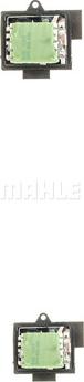 MAHLE ABR 145 000P - Сопротивление, реле, вентилятор салона abcparts.ee