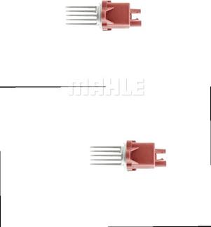 MAHLE ABR 131 000P - Регулятор, вентилятор салона abcparts.ee