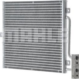 MAHLE AC 317 000P - Конденсатор кондиционера abcparts.ee
