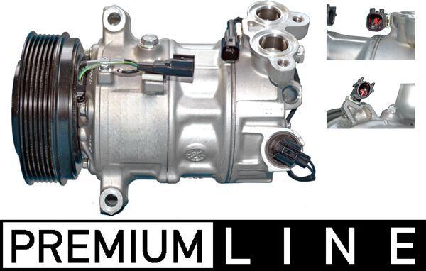 MAHLE ACP 511 000P - Компрессор кондиционера abcparts.ee