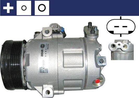 MAHLE ACP 62 000S - Компрессор кондиционера abcparts.ee