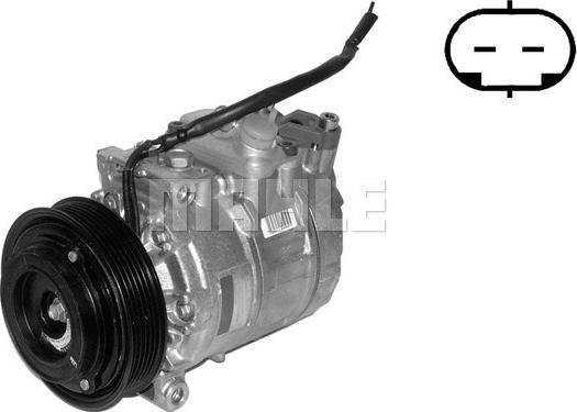 MAHLE ACP 1011 000S - Компрессор кондиционера abcparts.ee